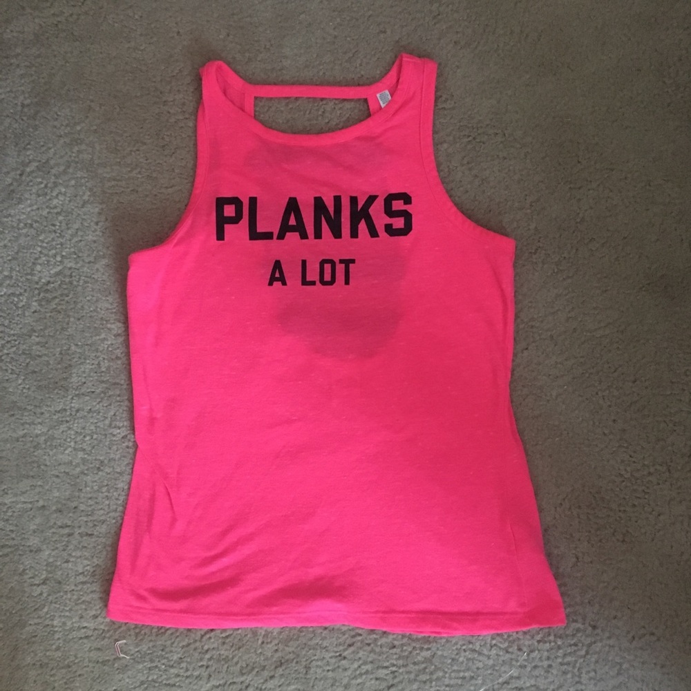 Victoria Sport “Planks a lot” muscle top
